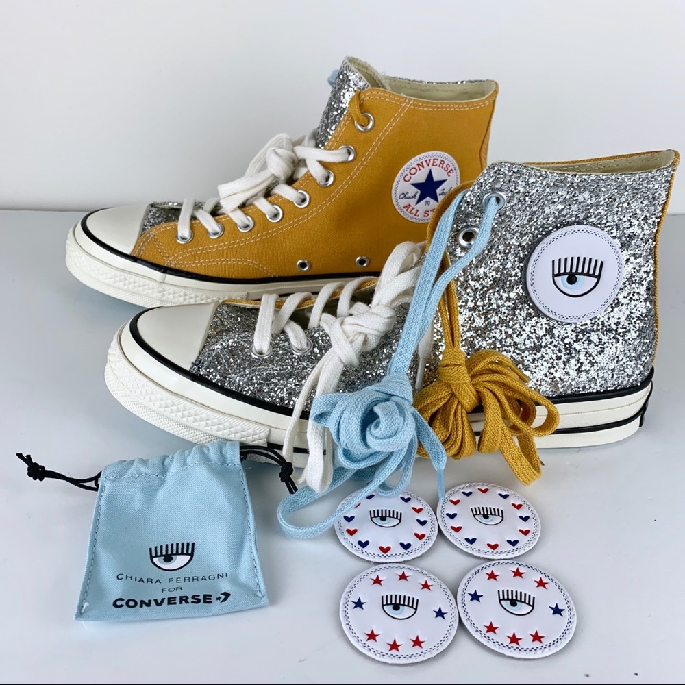 Converse Chiara Ferragni Chuck Sunflower Glitter